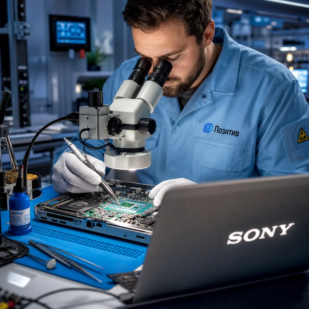 Замена видеокарты ноутбука Sony в Кирове