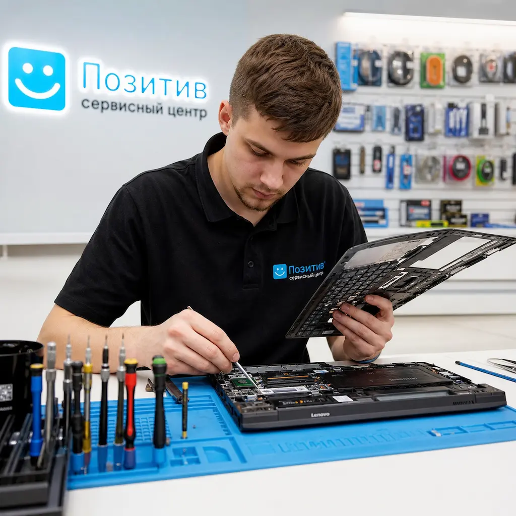 заменить клавиатуру на ноутбуке Lenovo в Кирове