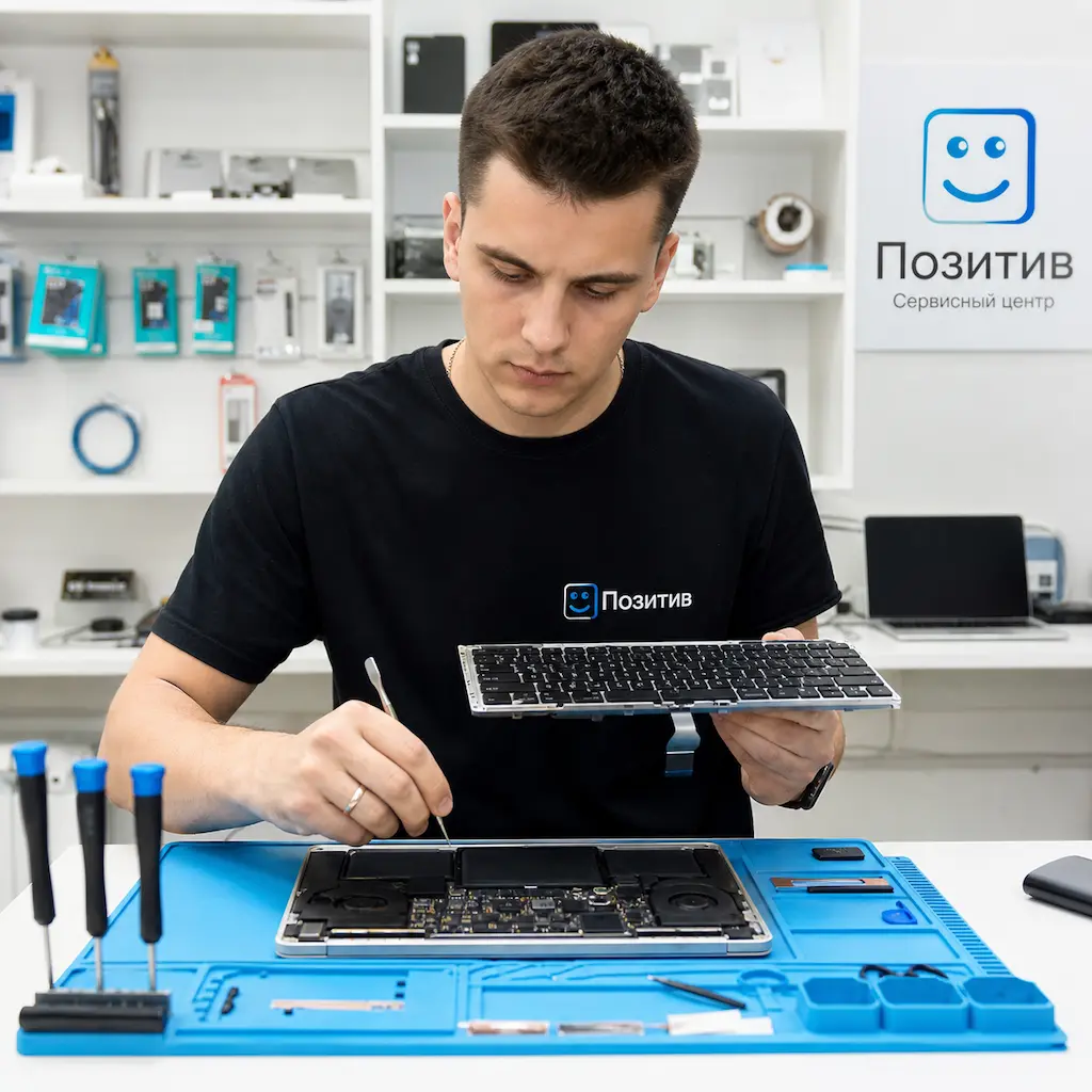заменить клавиатуру на Apple Macbook в Кирове