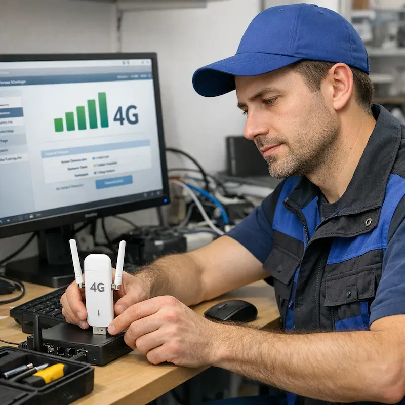 Настройка LTE модема в Кирове