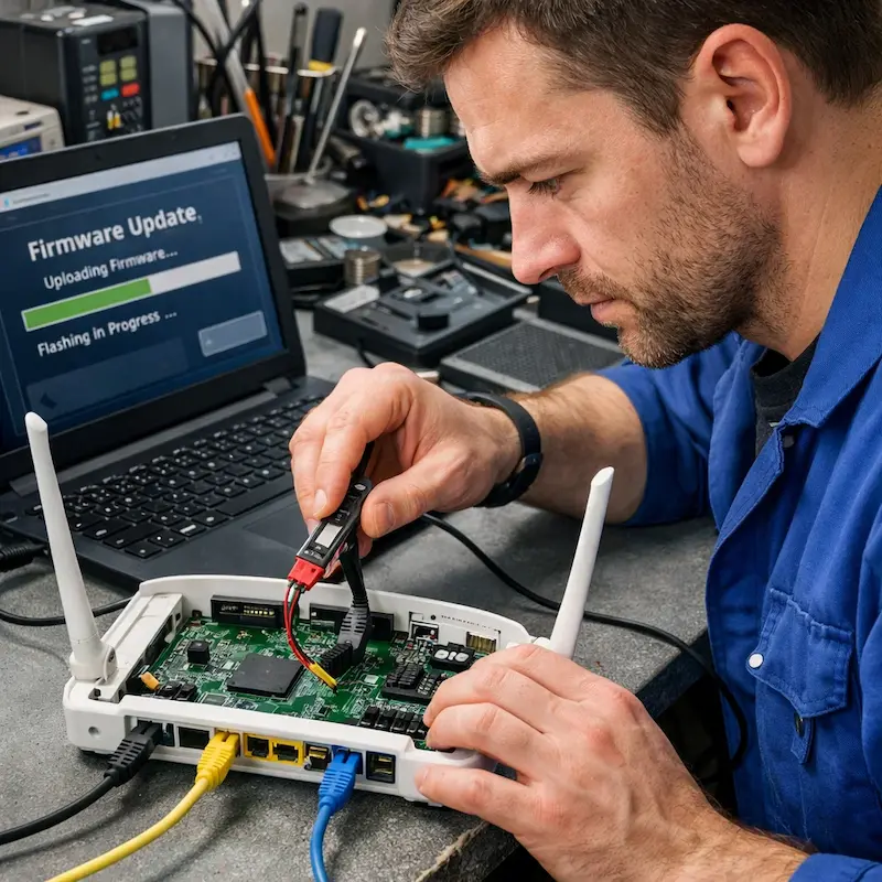 Обновление прошивки роутера в Кирове