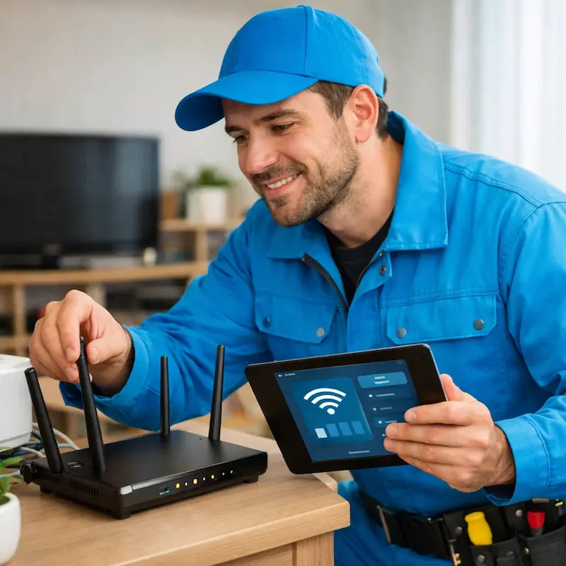 Настройка Wi-Fi для квартиры, дома и офиса в Кирове