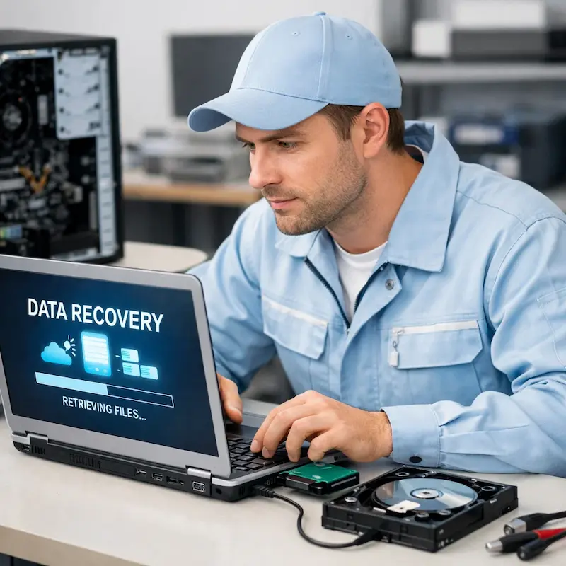 Восстановление данных и файлов в Кирове