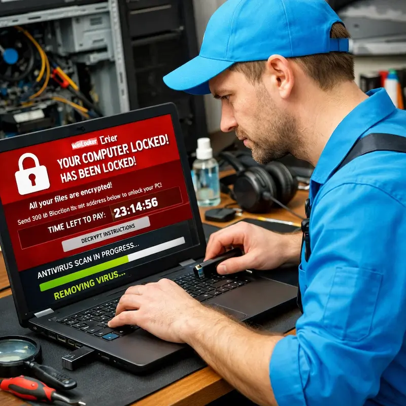 Удалить винлокер в Кирове